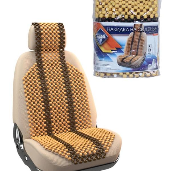 Накидка на сиденье Nova Bright дер.массаж. (127х38 см) (46873) Накидка на сиденье Nova Bright дер.массаж. (127х38 см) (46873)