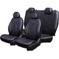 Чехлы Премиум Экокожа Байрон Президент|Жук на Peugeot 301 2013-2016 г.в.