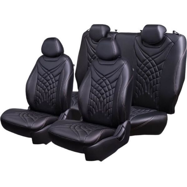 Чехлы Премиум Экокожа Байрон Президент|Жук на Peugeot 301 2013-2016 г.в.