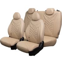 Чехлы Премиум Экокожа Байрон Президент|Жук на Peugeot 301 2013-2016 г.в.