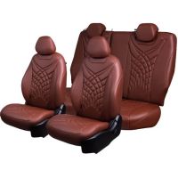 Чехлы Премиум Экокожа Байрон Президент|Жук на Peugeot 301 2013-2016 г.в.