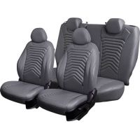 Чехлы Премиум Экокожа Байрон Президент|Жук на Peugeot 301 2013-2016 г.в.