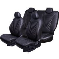 Чехлы Премиум Экокожа Байрон Президент|Жук на Peugeot 301 2013-2016 г.в.