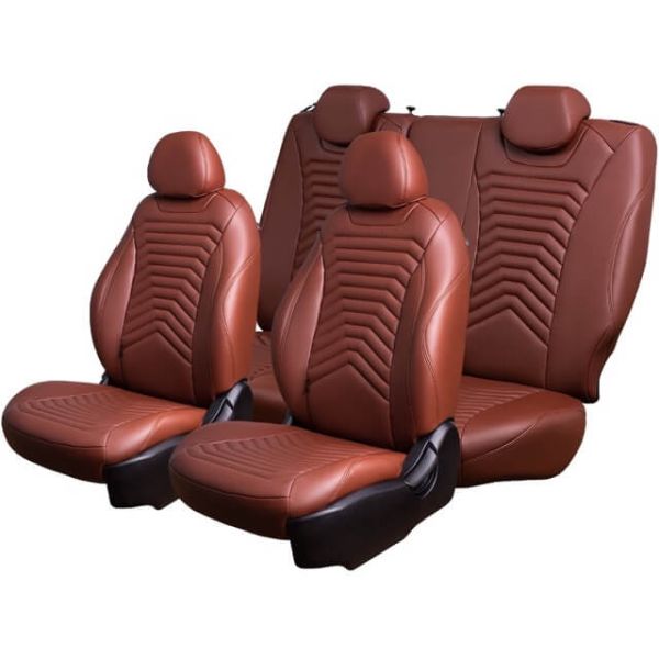 Чехлы Премиум Экокожа Байрон Президент|Жук на Peugeot 301 2013-2016 г.в.