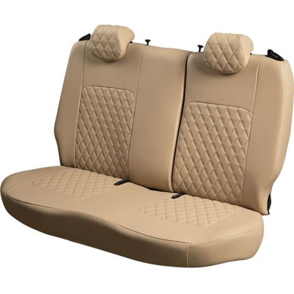 Чехлы Экокожа Турин Ромб на Skoda Yeti 2009-2018 г.в.